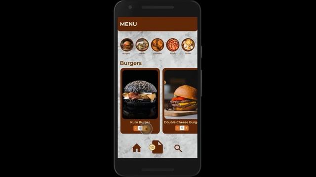 Figma Design - Restaurant Menu Page Mobile Version смотреть онлайн