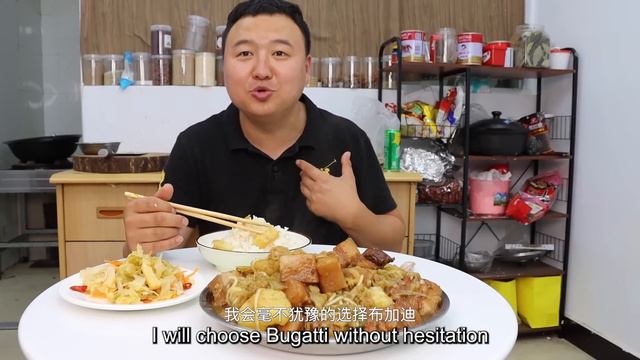 10斤五花肉阿强做五花肉烩酸菜满满一盆酸爽过瘾大口吃真解馋cram阿强