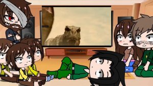 Реакция персонажей мультфильма "Тарбозавр на смерть семьи Пятнистого