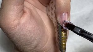 Наращивание себе / как нарастить себе ногти гелем / подрезанные формы / постановка форм