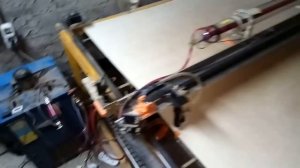 Лазерный станок своими руками, рабочим полем 1.7м х 1.1 м. CO2 80W