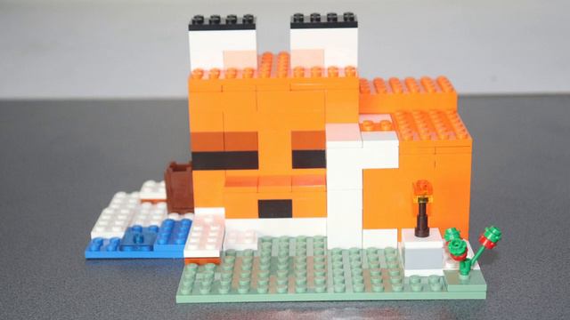 LEGO Minecraft: 21178 The Fox Lodge Review (Arctic Fox Is Better Than Fox) смотреть онлайн