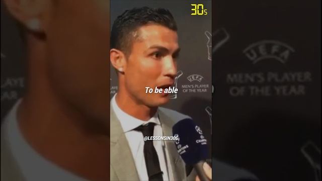 Cristiano Ronaldo's Secrets to Success ?