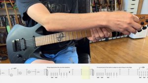 Deftones - Passenger (Guitar Playthrough with Tabs)