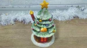 Ёлка домик. Новогодние поделки. DIY.