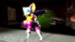 SFM Rouge the Farting Bat in her Apartment