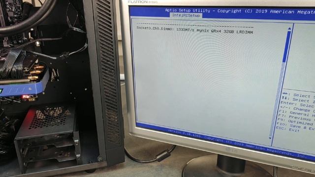 Исправляем ошибку b1(61) на китайской материнской плате Huananzhi Gaming X99-TF c 32 Gb планками RA смотреть онлайн