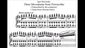 Stravinsky: Three Movements from Petrushka (Won Kim, Ullman)