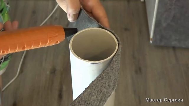 Как сделать когтеточку своими руками. Мои коты в восторге! смотреть онлайн