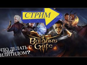 Разговорный Стрим  Baldur's Gate 3  СТРИМ #90 [Озвучка чата]