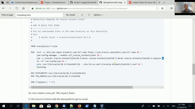Docker Au service d'un import/export Oracle Db dans un pipeline смотреть онлайн