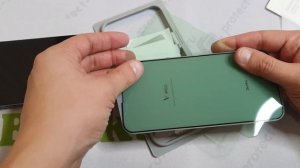 3D защитное стекло полного покрытия для iPhone 13 Pro Max с эффектом защиты зрения.