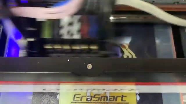 УФ печать на коже УФ UV принтер EraSmart А3 1390 смотреть онлайн