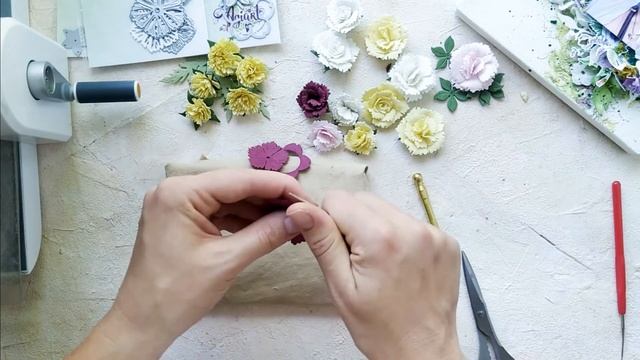 Мастер Класс. Гвоздики и одуванчики из одного ножа смотреть онлайн