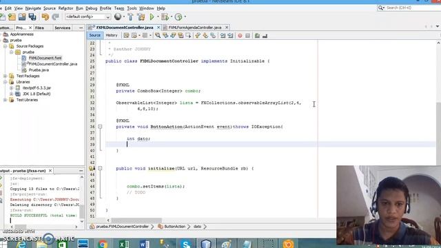 como llenar un comboBox en java смотреть онлайн