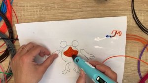 Как нарисовать Кар Карыча 3D ручкой - Творчество для детей | Рисуем 3D просто