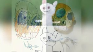 Детские рисунки в реальности!