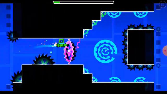 Геометри даш прохождение Clutterfunk и Theory of everything