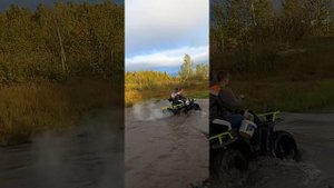 КВАДРОЦИКЛ РОСОМАХА 500 В БРОД