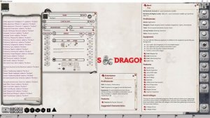 Fantasy Grounds Unity - D&D 5E - Player's Handbook - Bard Class - Character Creation (Part 2)