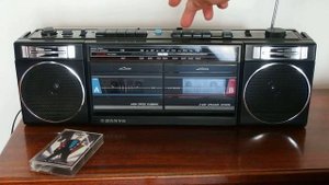 Sanyo AM/FM Stereo Cassette Tape Player Model MW703