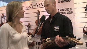 Yamaha Electric Violins YEV-104, YEV-105 - Musikmesse 2016