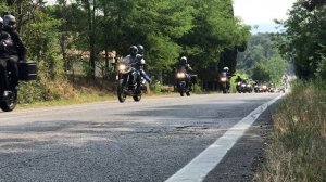 Passaggio a Tavarnelle val di Pesa - IX MotoRaduno Le Manette del Valdarno