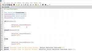 Perl Tutorial - 43: Formatting Time