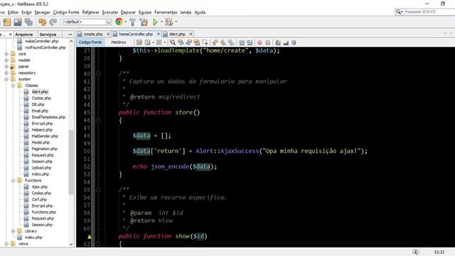 Funcionalidades Novas parte 06 (motor ajax) смотреть онлайн
