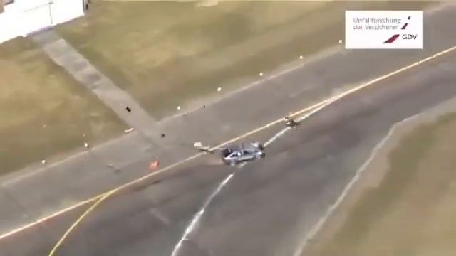 Opel Vectra A - Crash Test / Опель Вектра А - краш тест смотреть онлайн