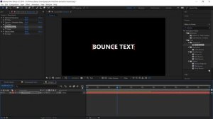 Базовый Курс Adobe After Effects. Анимация прыгающего текста. Урок №38.