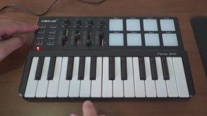 Обзор на midi клавиатуру Panda Mini от Jeremy See