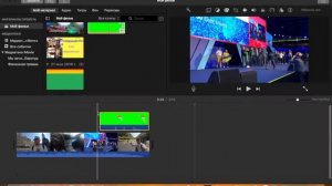 Как поставить Футаж / Лайк и подписка на зеленом фоне iMovie Mackook