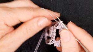 Урок 12. Вязание крючком. Большой цветок. Блузка. Пепельно-розовая мечта. Ирландское кружево.