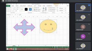 9:00 TO 9:30 AM MS EXCEL 2013 INSERT TAB ME SHAPES OPTION BY SARIKA KIRAR  (1 NOV 2023)