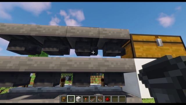 Автоматический склад ресурсов / Minecraft 1.16.5 смотреть онлайн