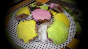 Пряники шоколадные в глазури