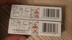 Свечи зажигания NGK PFR6Q сравнение Китай Aliexpress и Япония