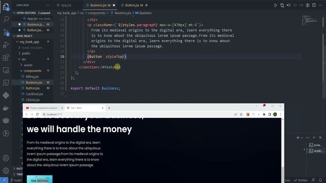 Полный проект на React и Tailwind 2023 #reactjs #проект #django #js #python #react