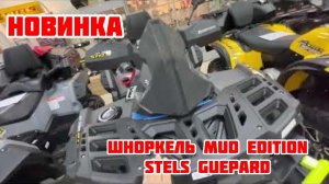 НОВИНКА ФИНАЛЬНАЯ МАСТЕР МОДЕЛЬ ШНОРКЕЛЕЙ MUD EDITION для STELS GUEPARD от компании KVADROTEXNIKA