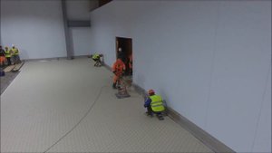 SIC - Устройство промышленных химстойких полов для пищевых производств. Виброукладка плитки Argelith