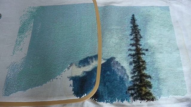 #многоцветка, #вышивкакрестиком, #вышивкабисером Многоцветка Озеро Морейн/ Химера/ Золотое Руно смотреть онлайн