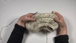Детская кофта с круглой кокеткой спицами. ~ 2 года. #knitting #вязание