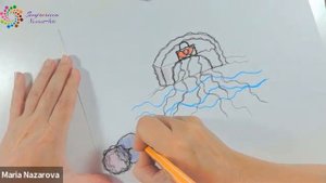 Нейрографика | Нарисуй свою Свадьбу Замочек счастья