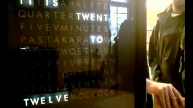 The Digital Word Clock Timelapse  - Purdue ECE 362 Mini-Project