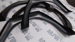 Расширители арок - бушвакеры на Нива 2121