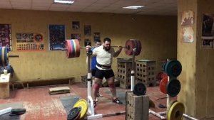 Приседания ТА с задержкой 4 сек.(High bar pause squat)