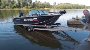 Использование роликовых ложементов (спуск лодки)
