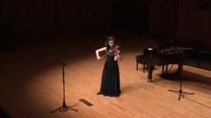 Anna Savkina plays J.S.Bach - Violin Sonata No.1 in g minor. Adagio. 