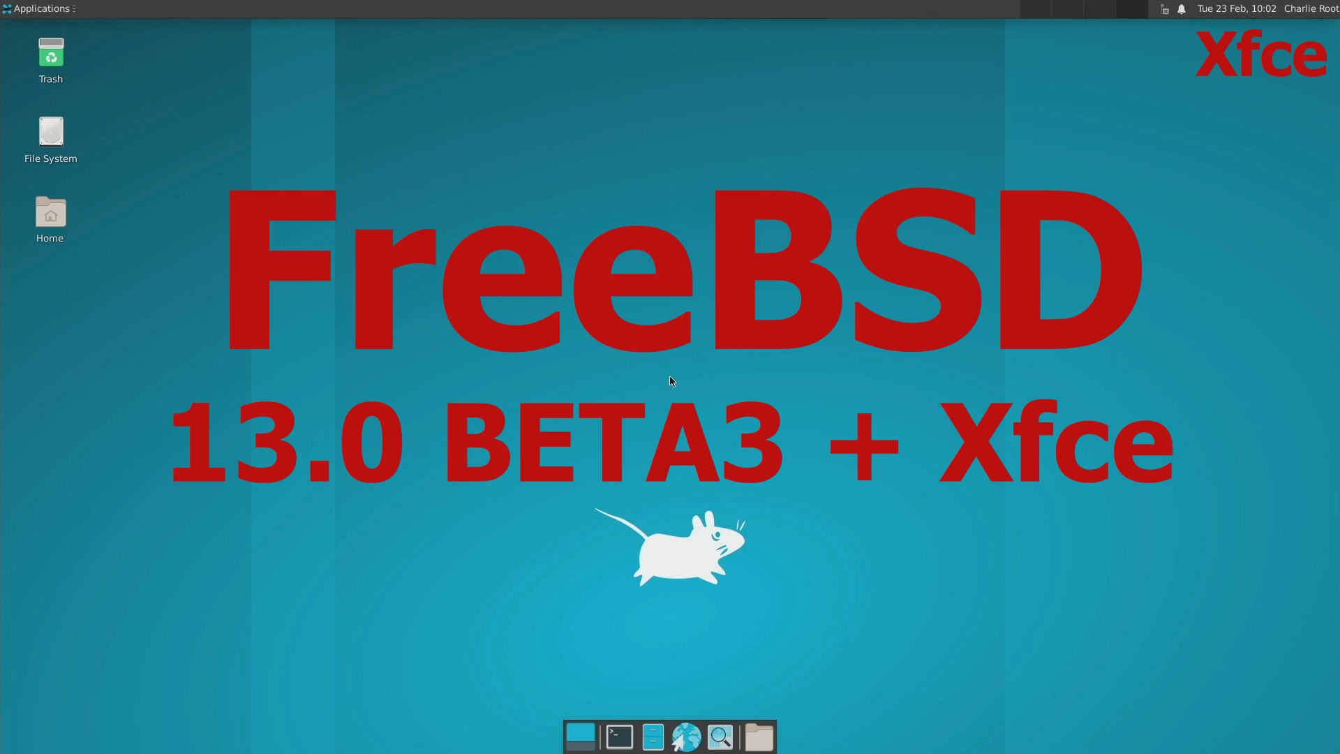 Дистрибутив FreeBSD 13.0 BETA3 и установка рабочего окружения Xfce (Февраль 2021)